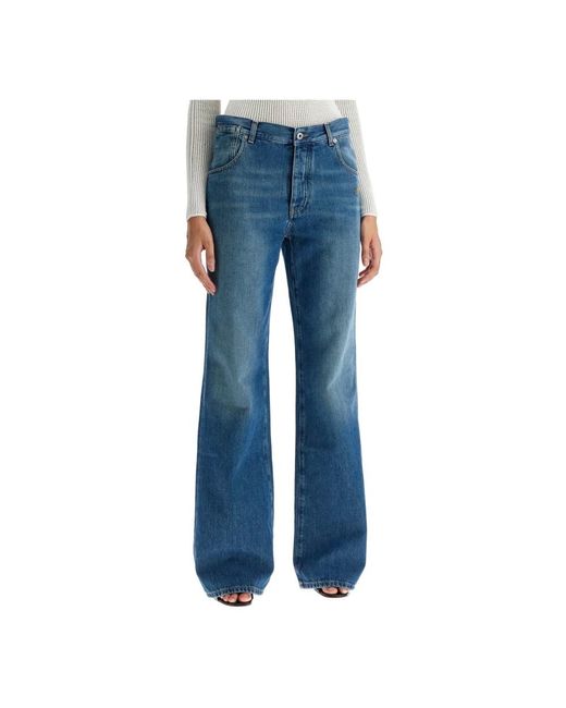 Off-White c/o Virgil Abloh Blue Flare Jeans
