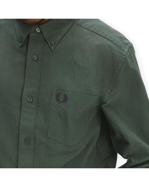 Fred Perry Green Casual Shirts for men