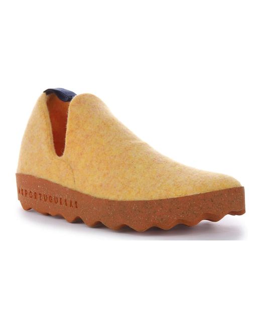 ASPORTUGUESAS Brown Flat Shoes