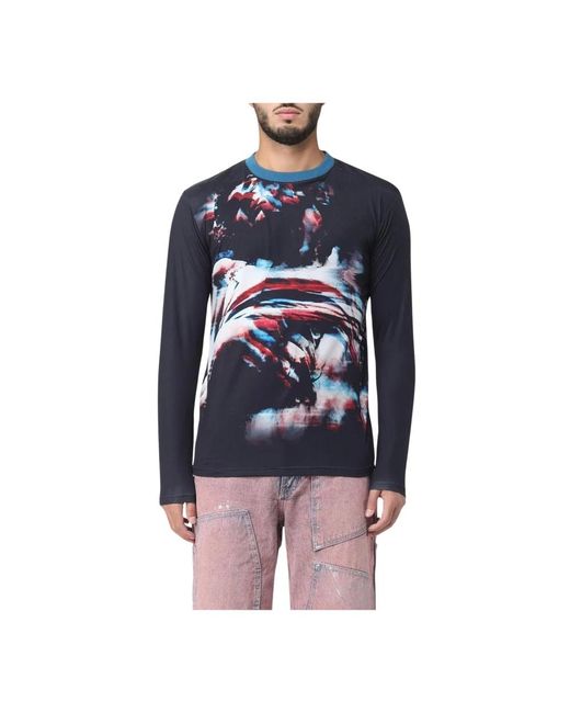 Round-Neck Knitwear ANDERSSON BELL de hombre de color Blue