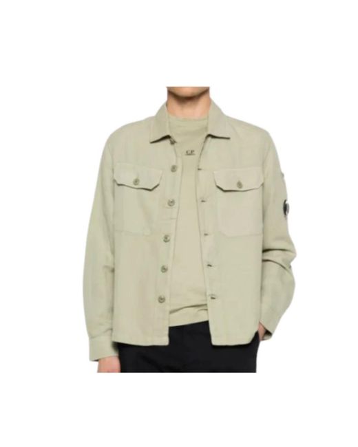C P Company Green Light Jackets for men