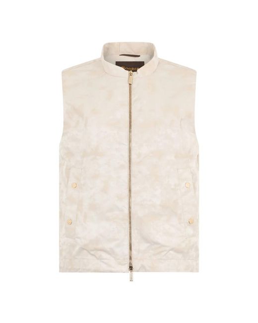 Moorer Jassen ,Polyester Adelle Vest in het Natural