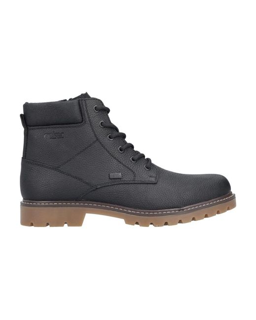 Rieker Blue Lace-Up Boots for men