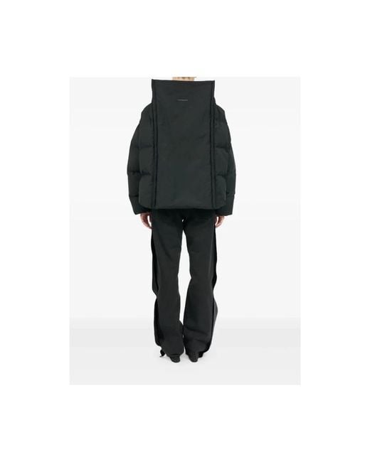 MM6 by Maison Margiela Gray Winter Jackets