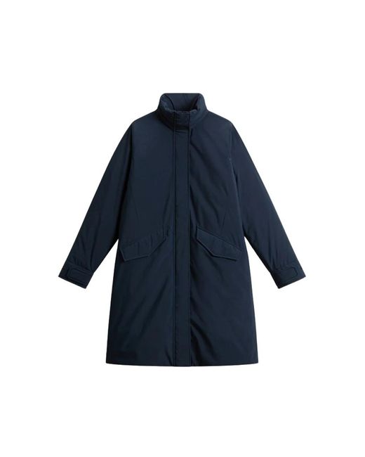 Woolrich Blue Parkas