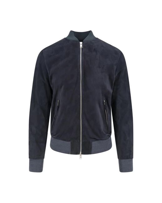 DFOUR® Blue Bomber Jackets for men