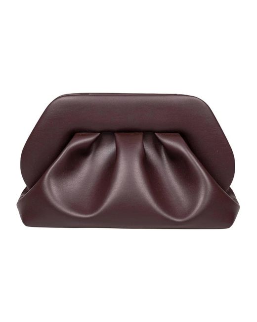 THEMOIRÈ Clutches in het Brown