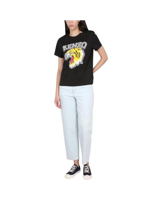 KENZO Blue Straight Jeans
