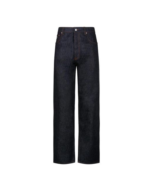 Prada Dunkelblaue denim jeans klassische passform in Blue für Herren
