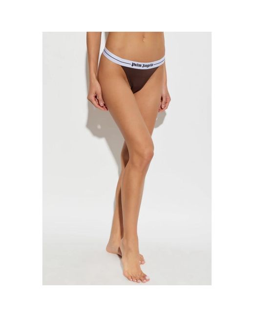 Palm Angels Tanga Drie-Pack in het White