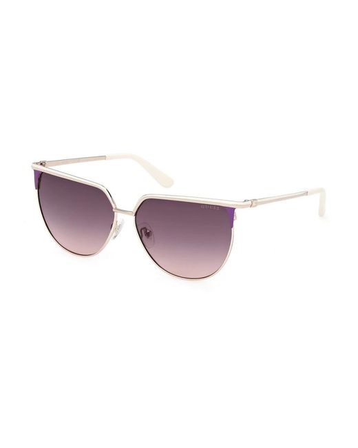 Guess Purple Sunglasses