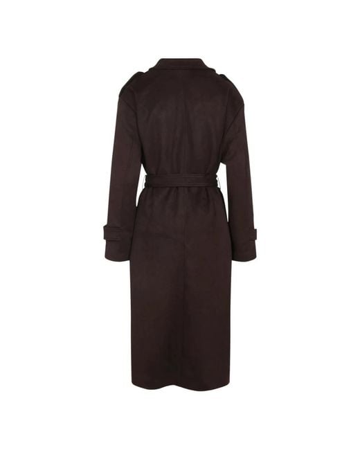 Trench Coats Frankie Shop en coloris Black