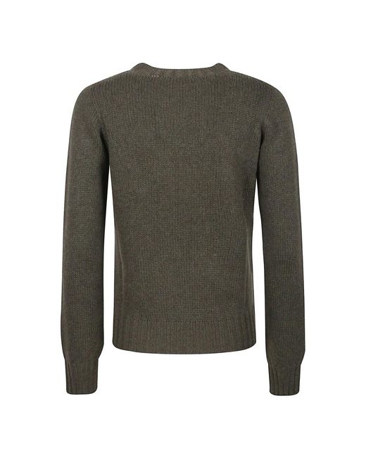 Aragona D3231Tf Trui Met Lange Mouwen En Ronde Hals in het Green