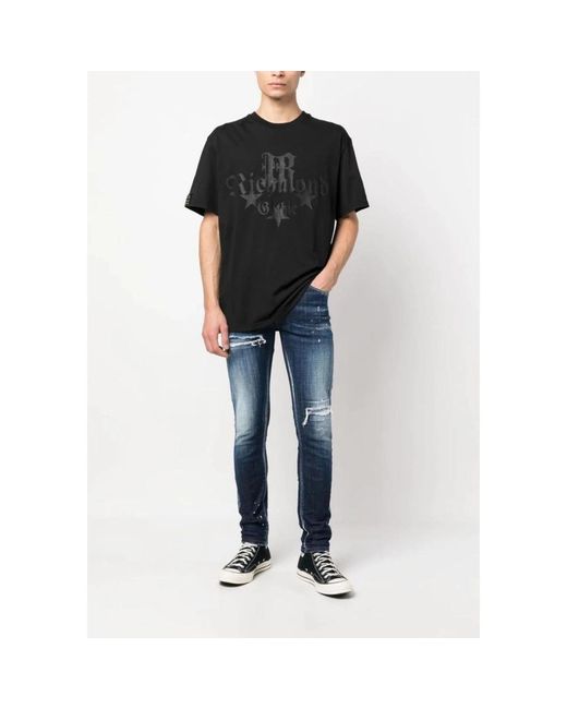 John Richmond Blue Slim Fit Jeans for men