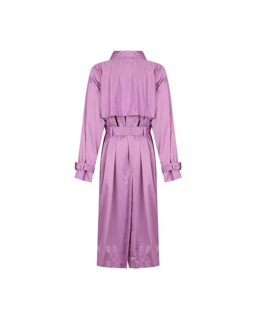 Isabel Marant Purple Trench Coats