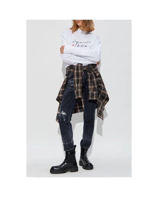 Skinny Jeans DSquared² de color Blue