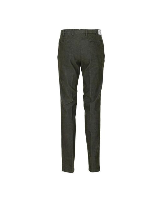 Santaniello Green Slim-Fit Trousers for men