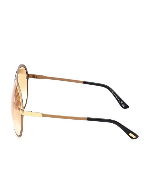 Tom Ford Metallic Sunglasses for men