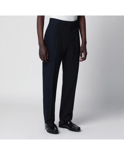 PT Torino Blue Suit Trousers for men