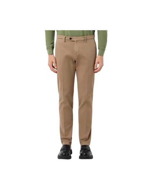 BRIGLIA Broeken ,Groen ,Bg 04 400008.43 Broek in het Natural voor heren