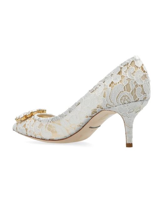 Shoes > heels > pumps Dolce & Gabbana en coloris White