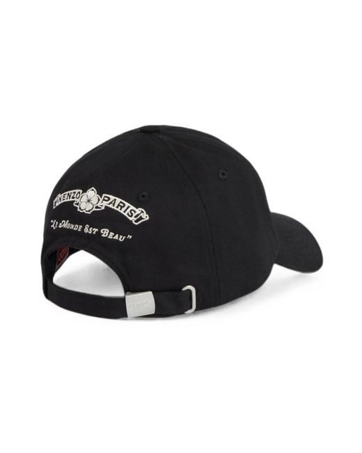 KENZO Black Hats & Caps