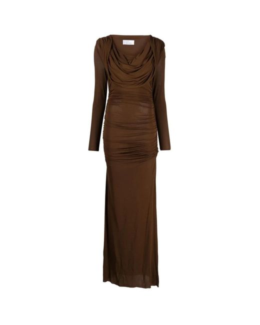 GIUSEPPE DI MORABITO Brown Maxi Dresses