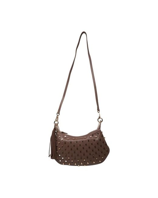 La Carrie Brown Schultertasche