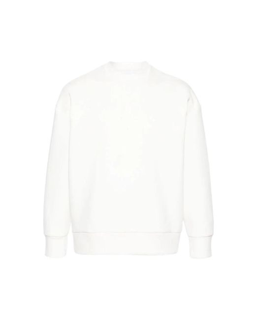 Neil Barrett Weißer thunderbolt-sweatshirt in White für Herren