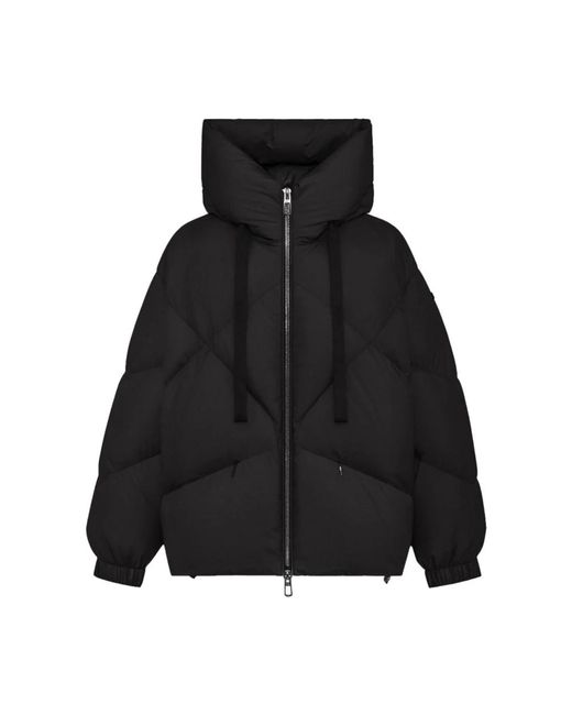 DUNO Peggie Quilted Down Jacket in het Black