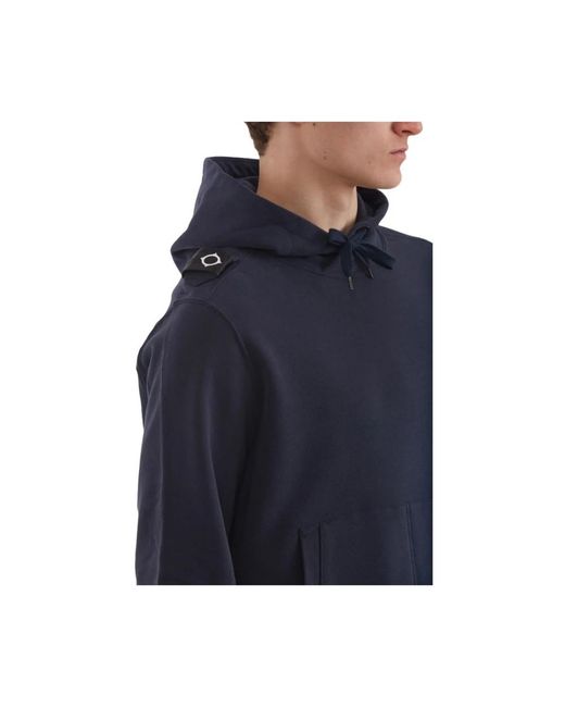 Ma Strum Blue Hoodies for men