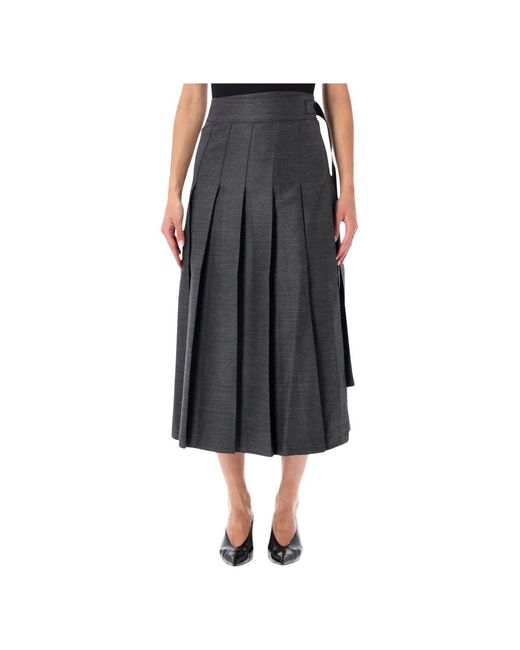 Rohe Black Midi Skirts