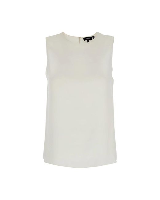 Sleeveless Tops di Theory in White