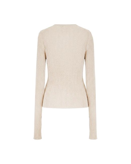 Nude Natural Round-Neck Knitwear