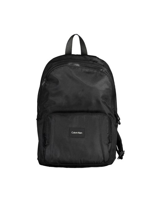 Calvin Klein Schwarzer Urbaner Herrenrucksack in Black für Herren