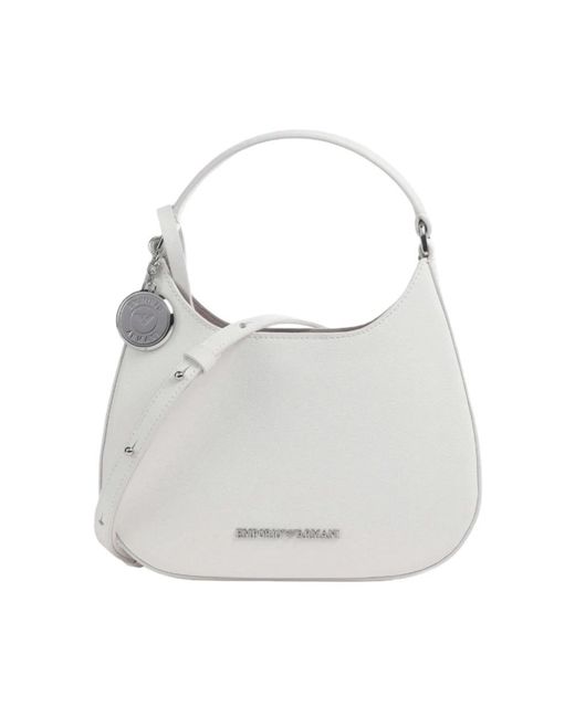 Emporio Armani Gray Shoulder Bags