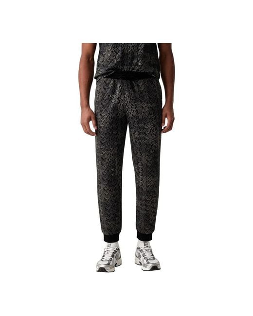EA7 7M002207 Sweatpants in het Black voor heren
