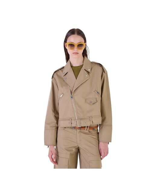 Silvian Heach Brown Light Jackets