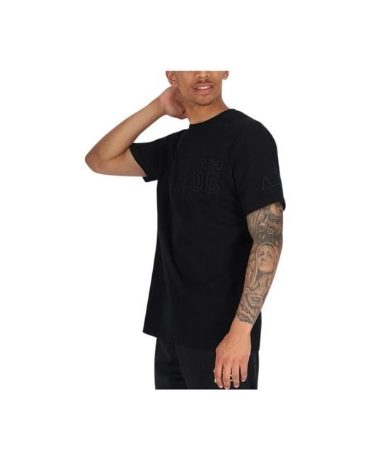 T-Shirts Ellesse de hombre de color Black
