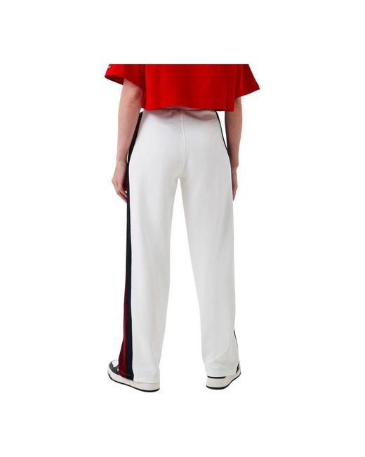 Tommy Hilfiger Red Straight Trousers