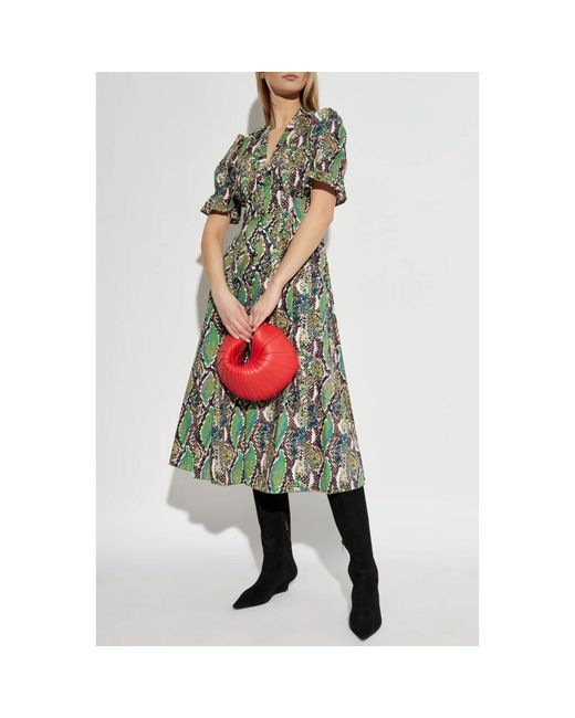 Diane von Furstenberg Green Kleid erica