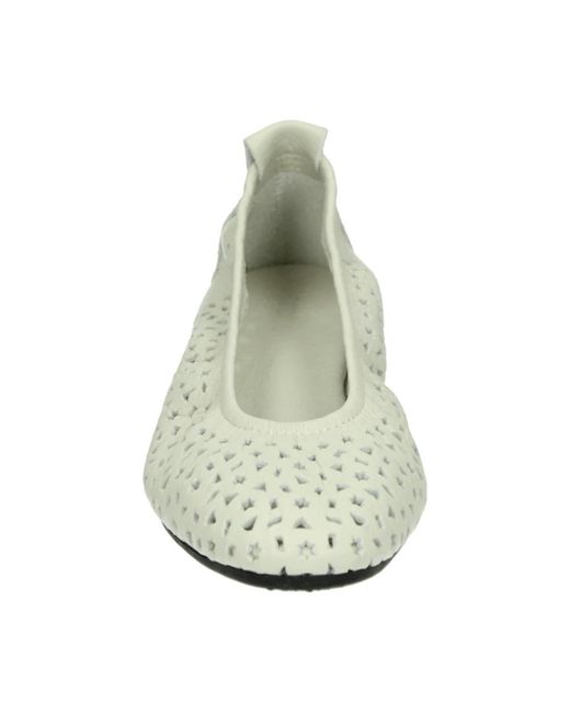 Arche White Ballerina Schuhe Lilly