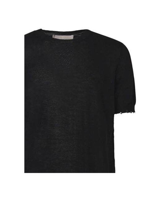 Amaranto Black T-Shirts for men