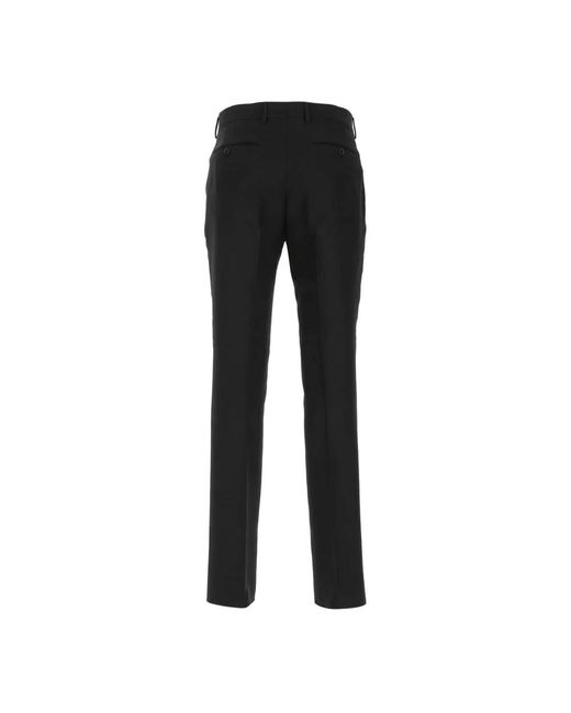 Fendi Black Slim-Fit Trousers for men