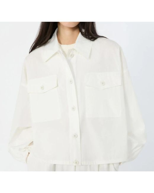 Weekend by Maxmara White Origano Jacke