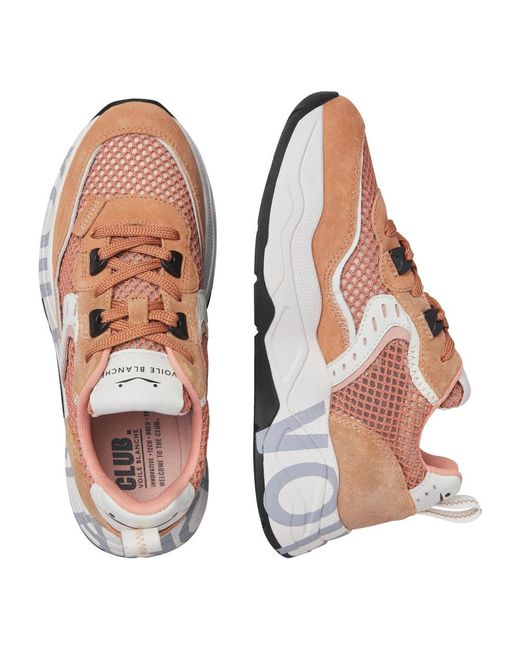 Voile Blanche Pink Sneakers