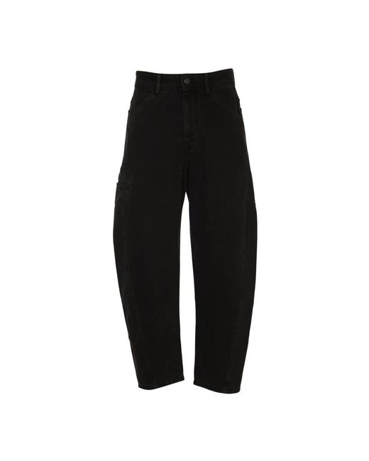 Lemaire Black Loose-Fit Jeans for men