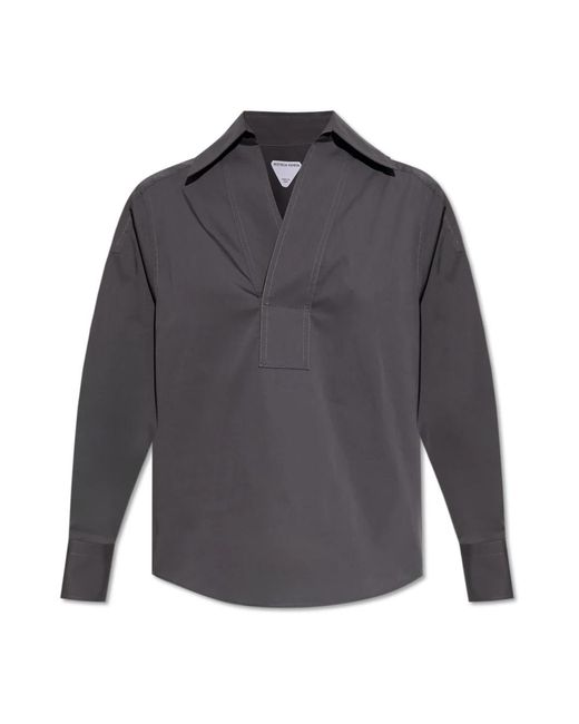 Bottega Veneta Gray Blouses