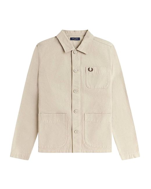 Fred Perry Natural Light Jackets for men