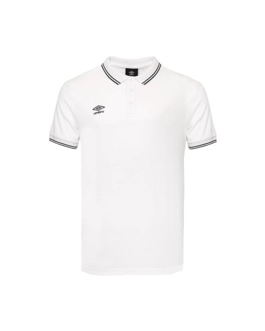 Teamwear polo in cotone di Umbro in White da Uomo